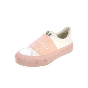 Givenchy Leather Slip-On Sneakers Women 5 Pink and White